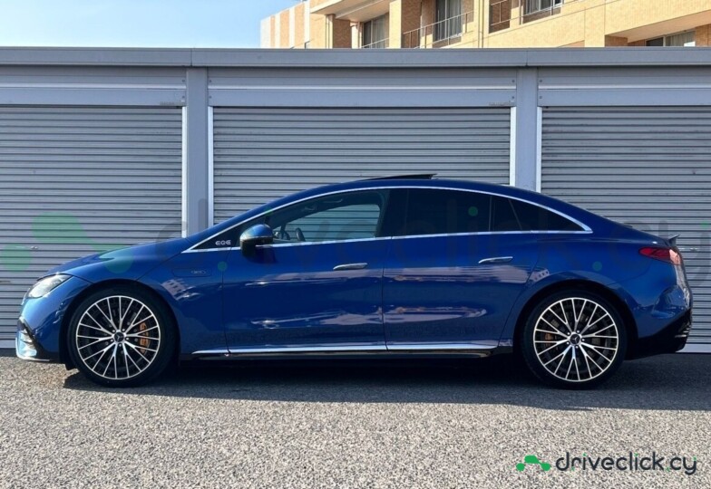 Mercedes EQE Blue