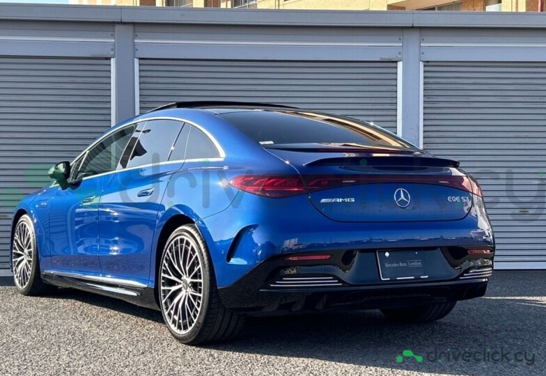 Mercedes EQE Blue