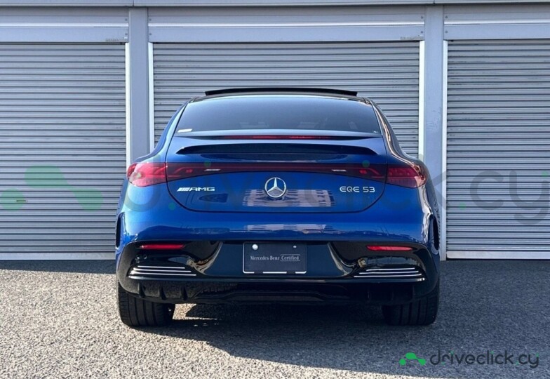 Mercedes EQE Blue