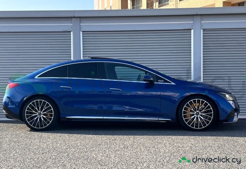 Mercedes EQE Blue