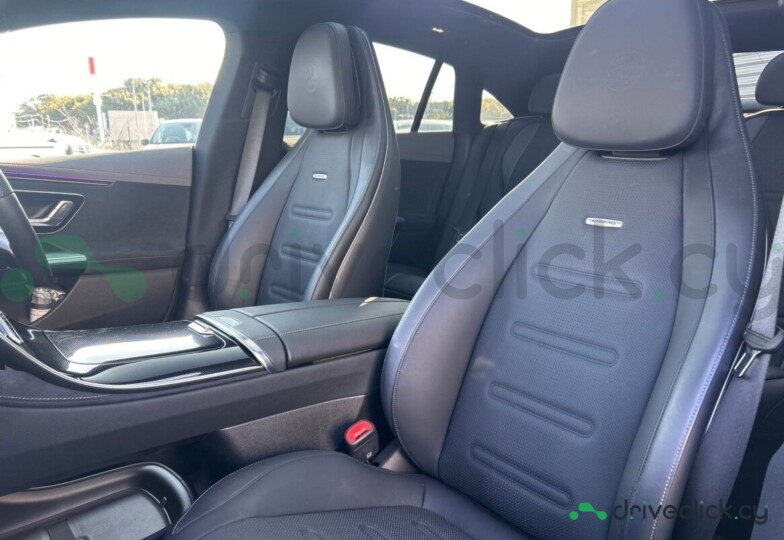 Mercedes EQE Blue