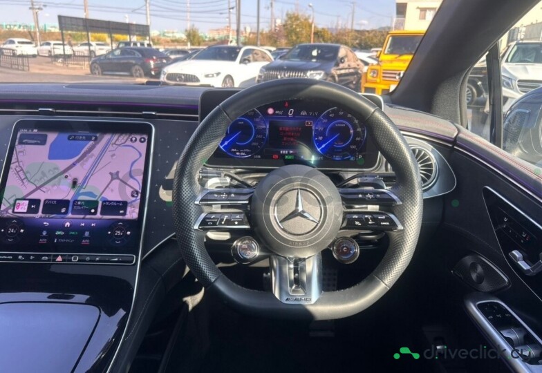 Mercedes EQE Blue