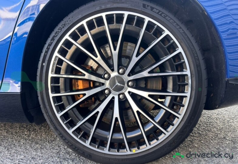 Mercedes EQE Blue
