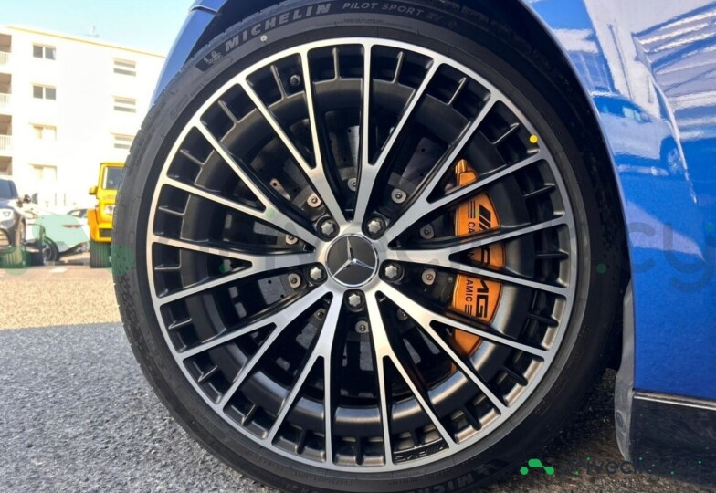 Mercedes EQE Blue