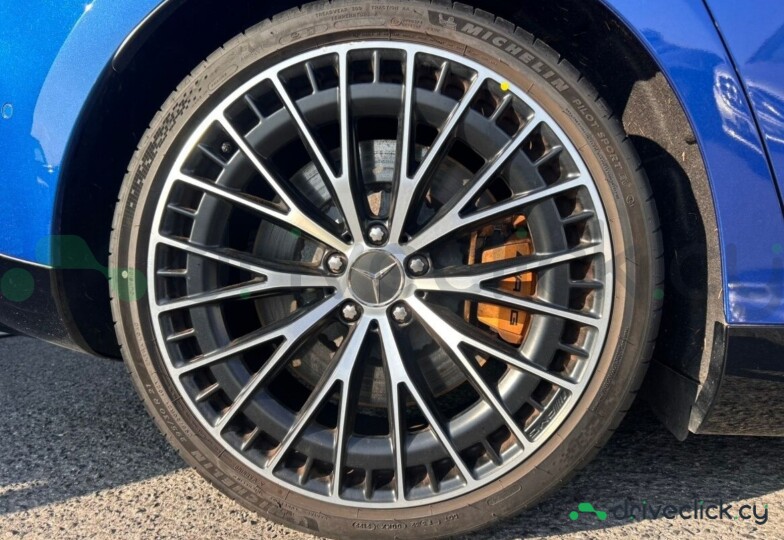 Mercedes EQE Blue