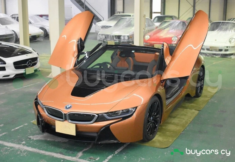 BMW i8 Orange