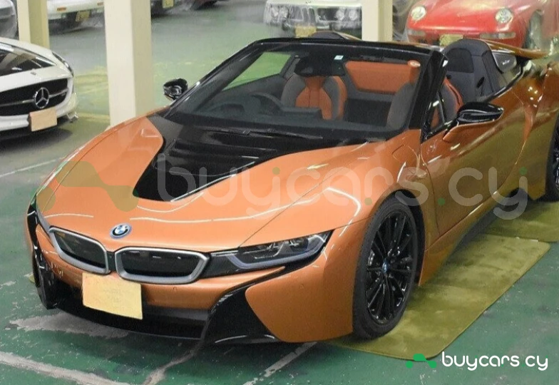BMW i8 Orange