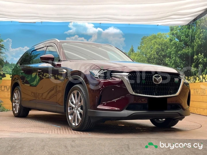 Mazda CX-80 Темно-красный