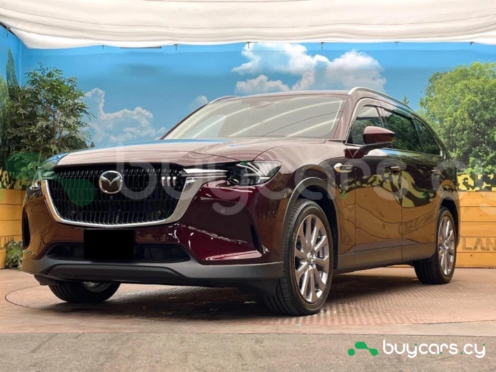 Mazda CX-80 Темно-красный