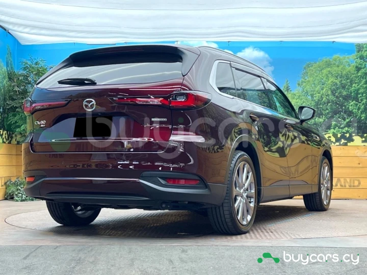 Mazda CX-80 Темно-красный