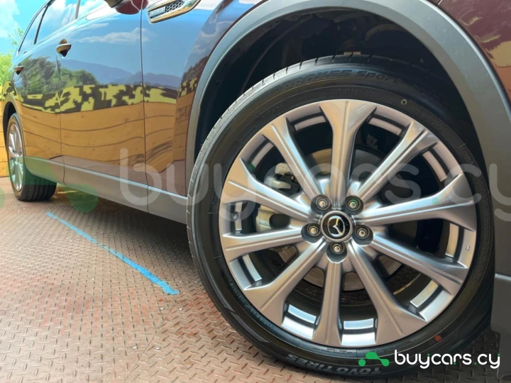 Mazda CX-80 Темно-красный