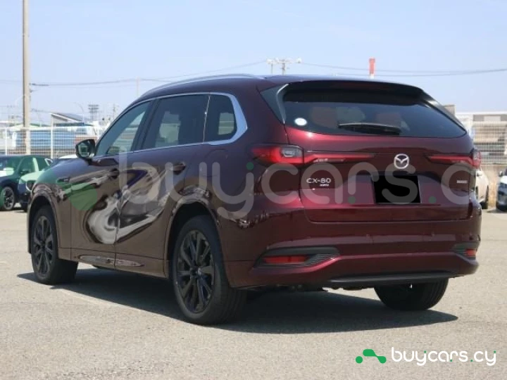 Mazda CX-80 Темно-красный