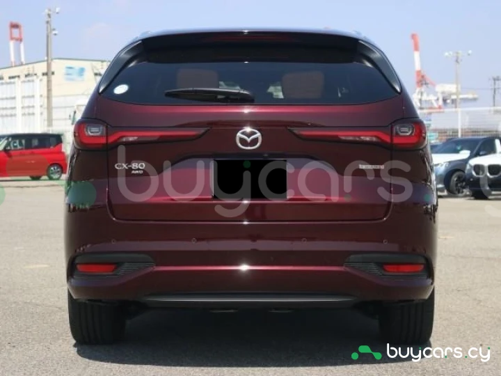 Mazda CX-80 Темно-красный