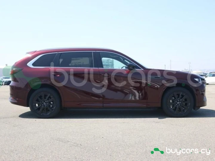 Mazda CX-80 Темно-красный