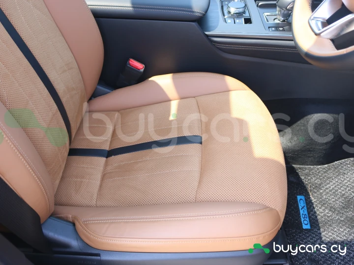 Mazda CX-80 Темно-красный