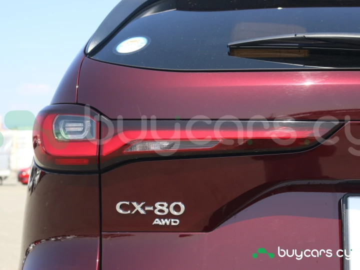 Mazda CX-80 Темно-красный