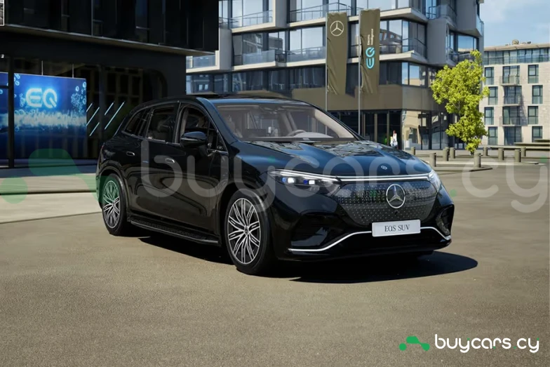 Mercedes EQS SUV Черный