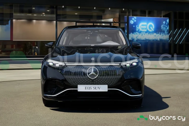 Mercedes EQS SUV Черный