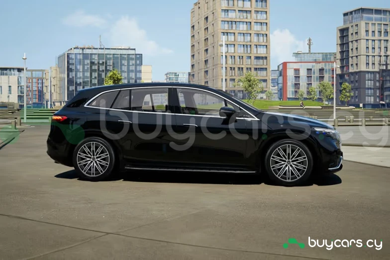 Mercedes EQS SUV Черный