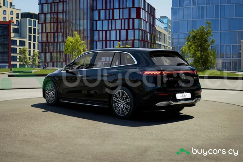Mercedes EQS SUV Черный