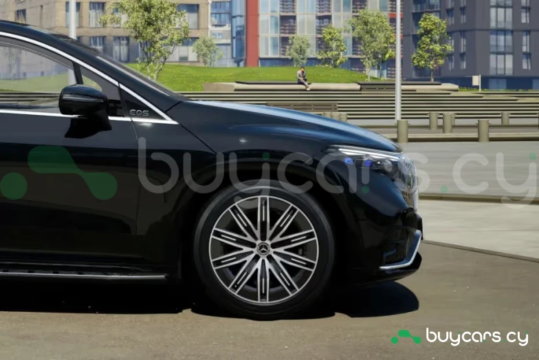 Mercedes EQS SUV Черный