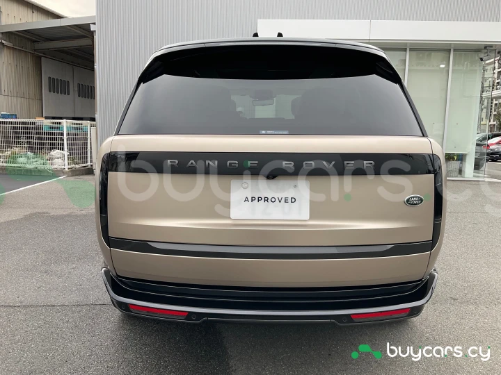 Land Rover Range Rover Золотой