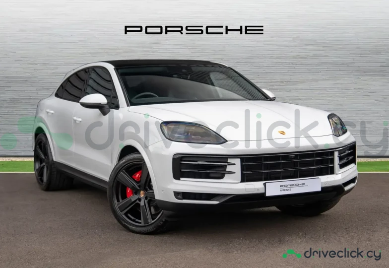 Porsche Cayenne Coupe Белый