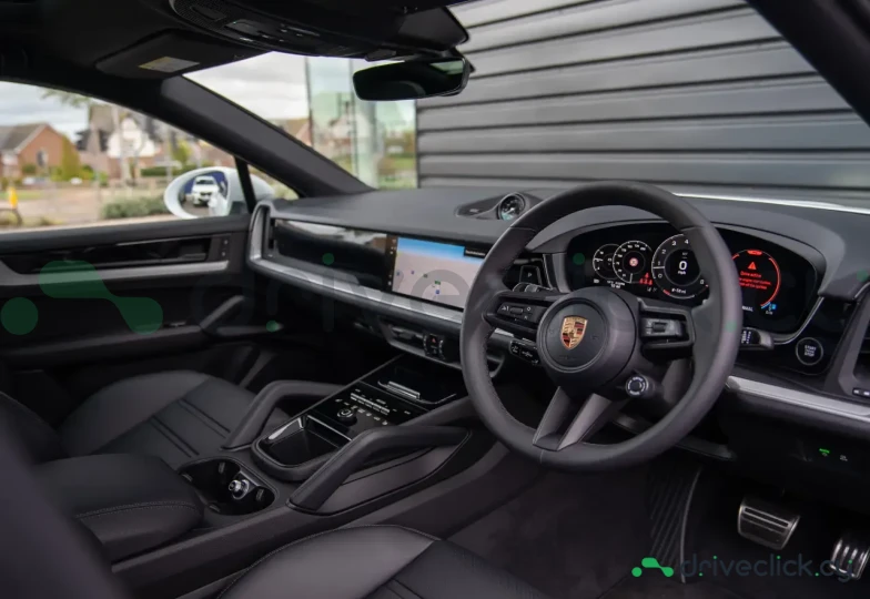 Porsche Cayenne Coupe Белый