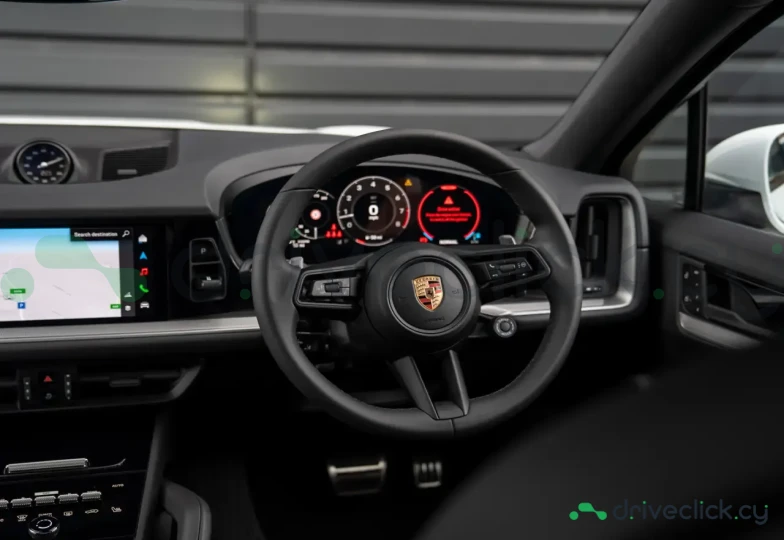 Porsche Cayenne Coupe Белый