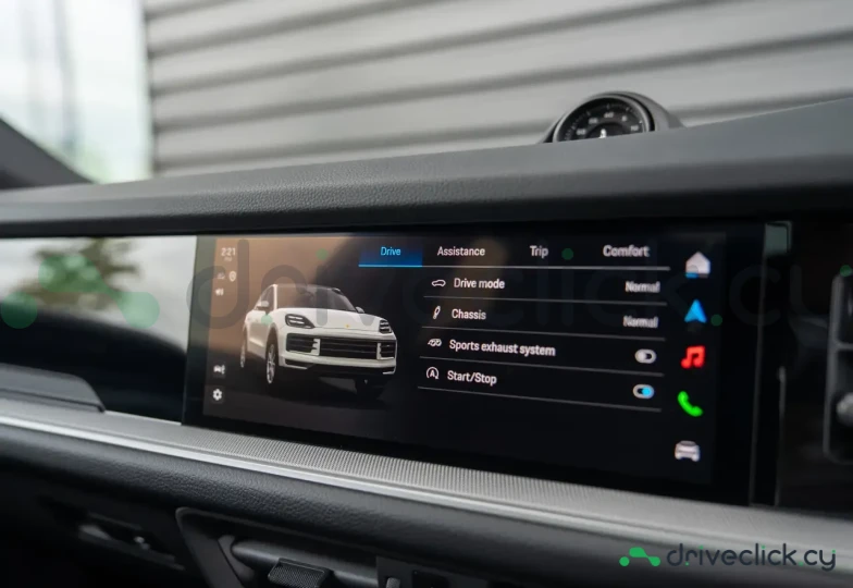Porsche Cayenne Coupe Белый