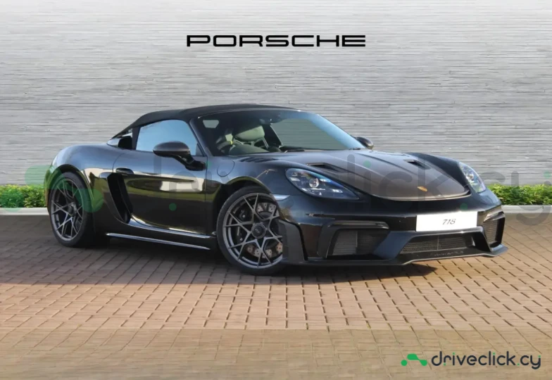 Porsche Boxster Черный