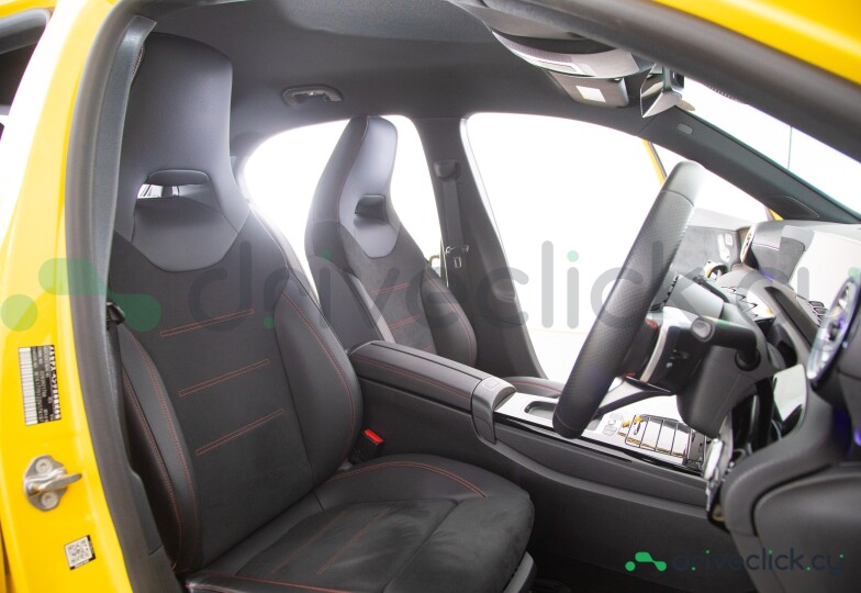 Mercedes A-class Yellow