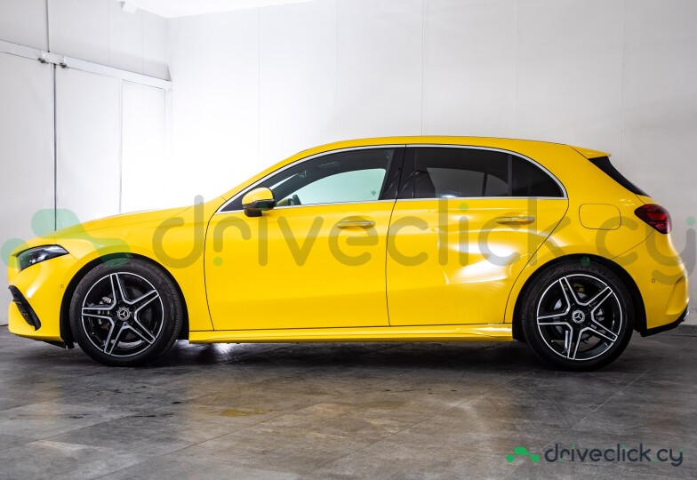 Mercedes A-class Yellow