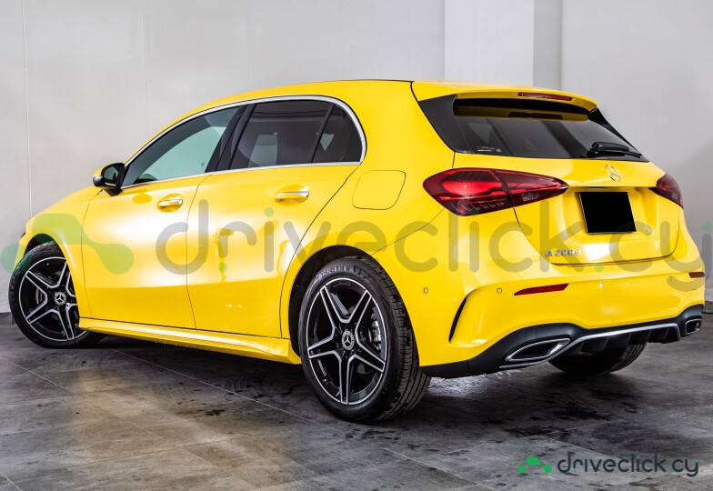 Mercedes A-class Yellow