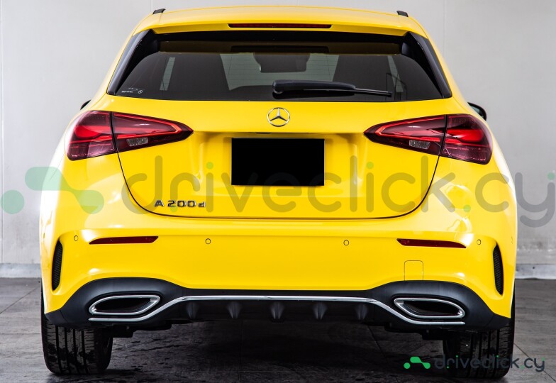 Mercedes A-class Yellow
