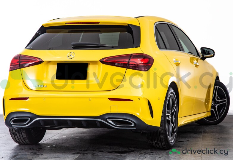 Mercedes A-class Yellow