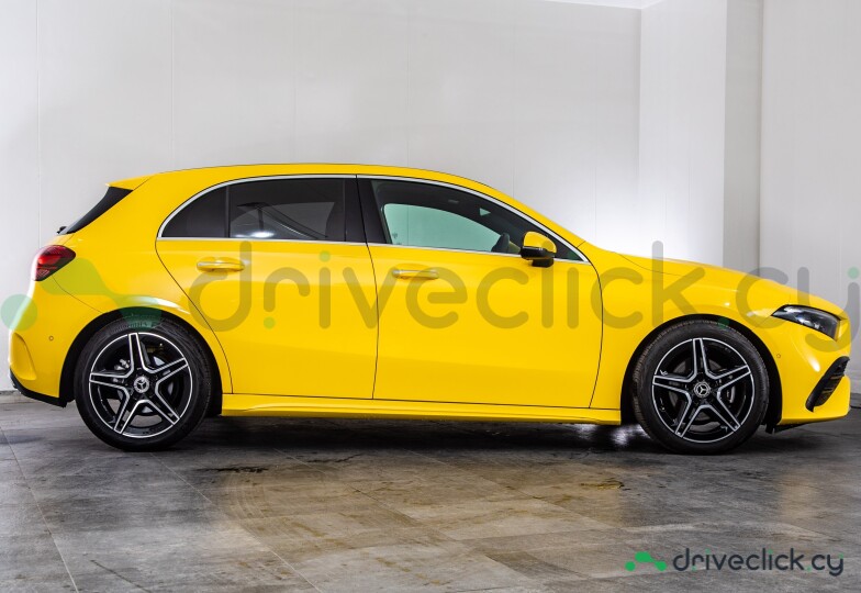 Mercedes A-class Yellow