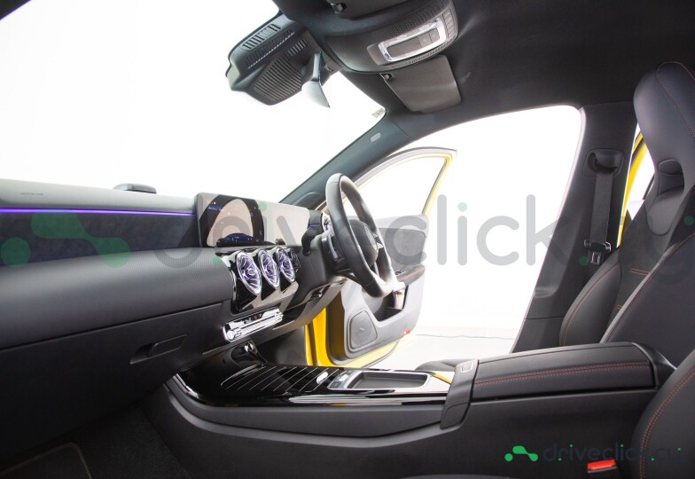 Mercedes A-class Yellow