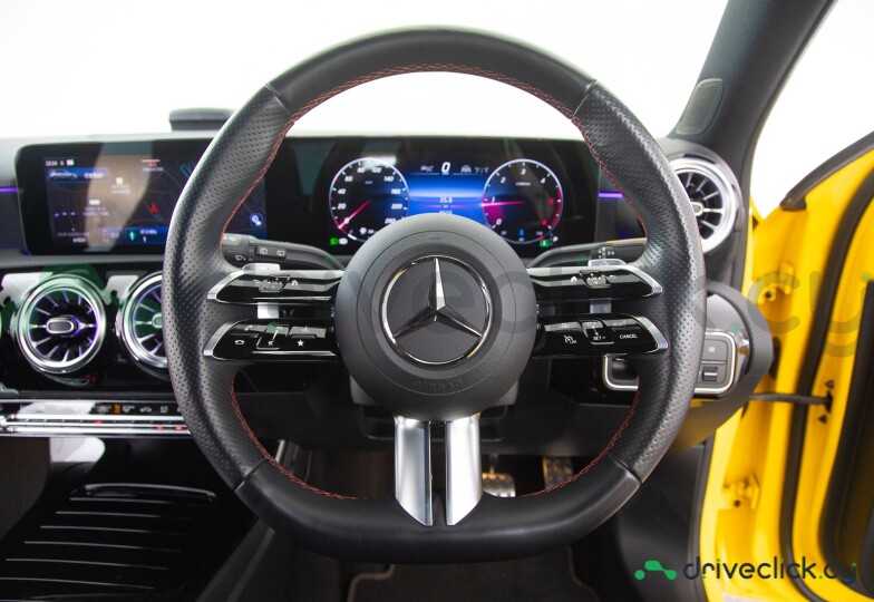 Mercedes A-class Yellow