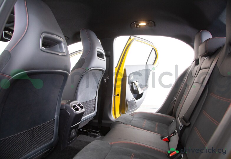 Mercedes A-class Yellow