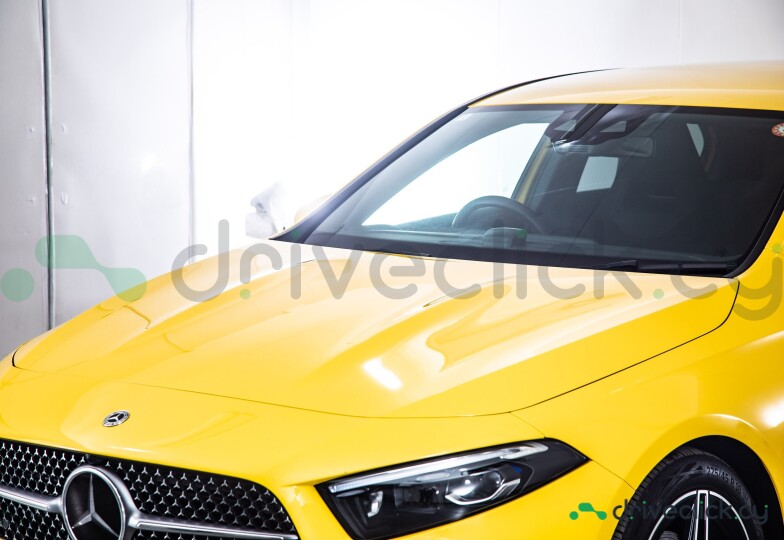 Mercedes A-class Yellow