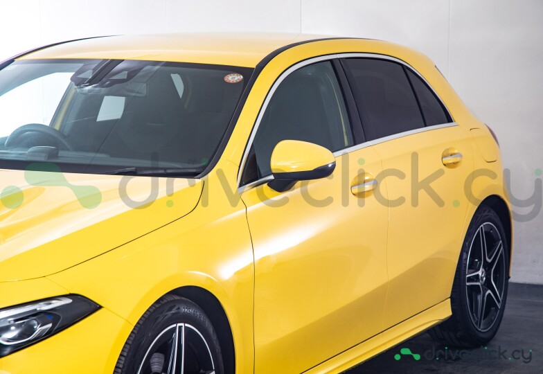 Mercedes A-class Yellow
