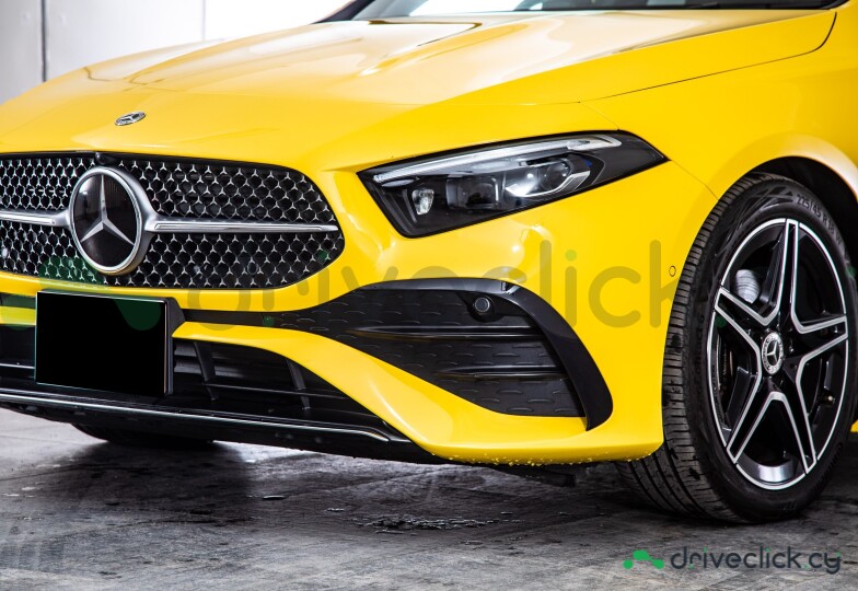 Mercedes A-class Yellow