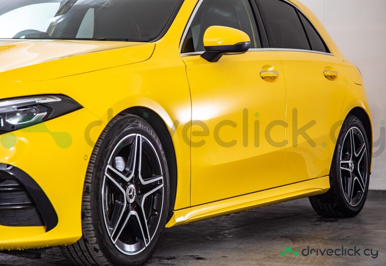 Mercedes A-class Yellow