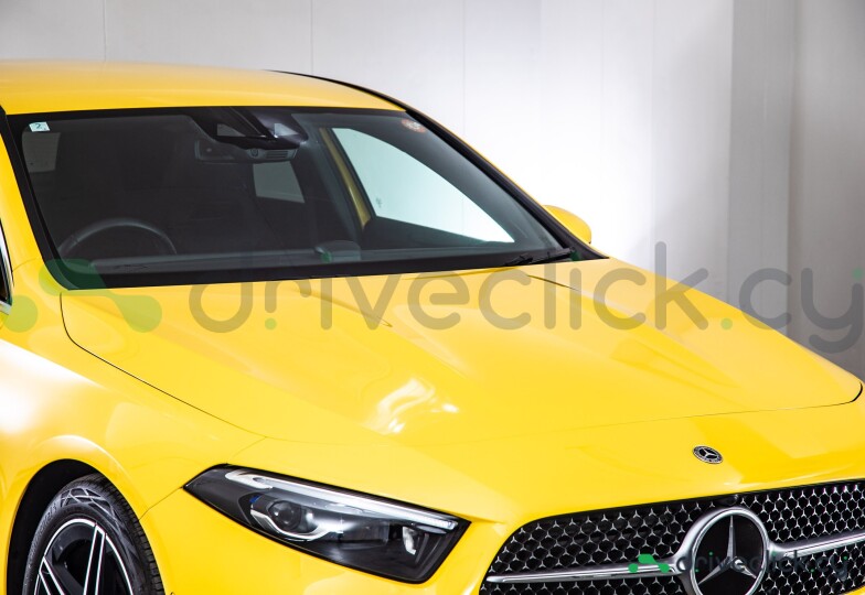 Mercedes A-class Yellow