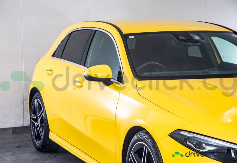 Mercedes A-class Yellow