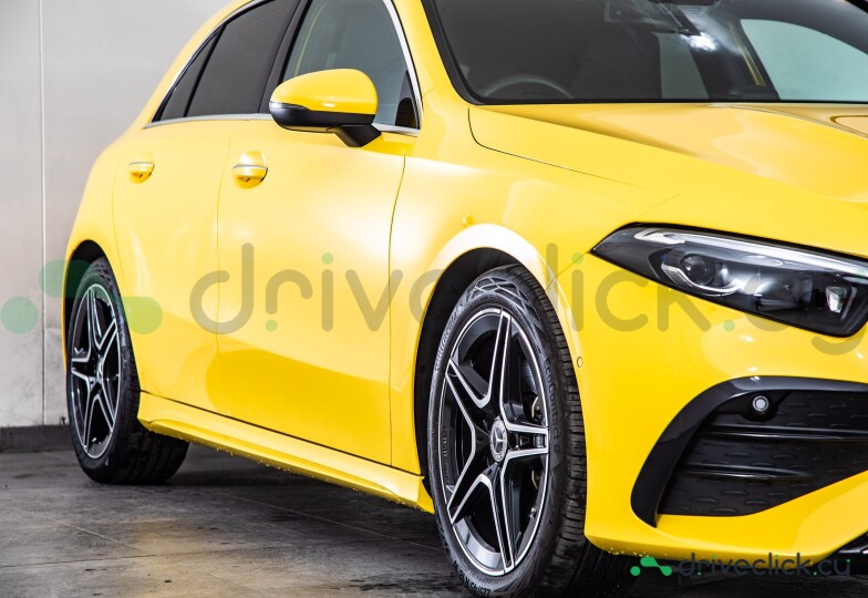 Mercedes A-class Yellow