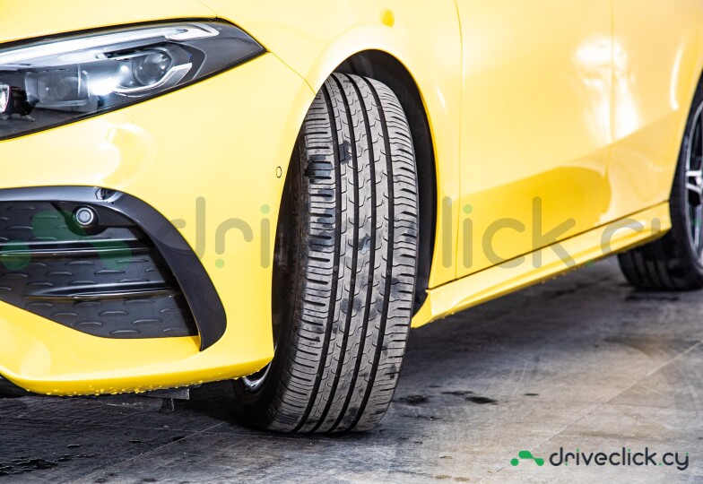 Mercedes A-class Yellow