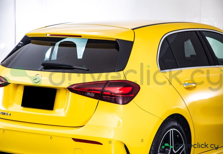 Mercedes A-class Yellow