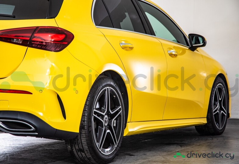 Mercedes A-class Yellow